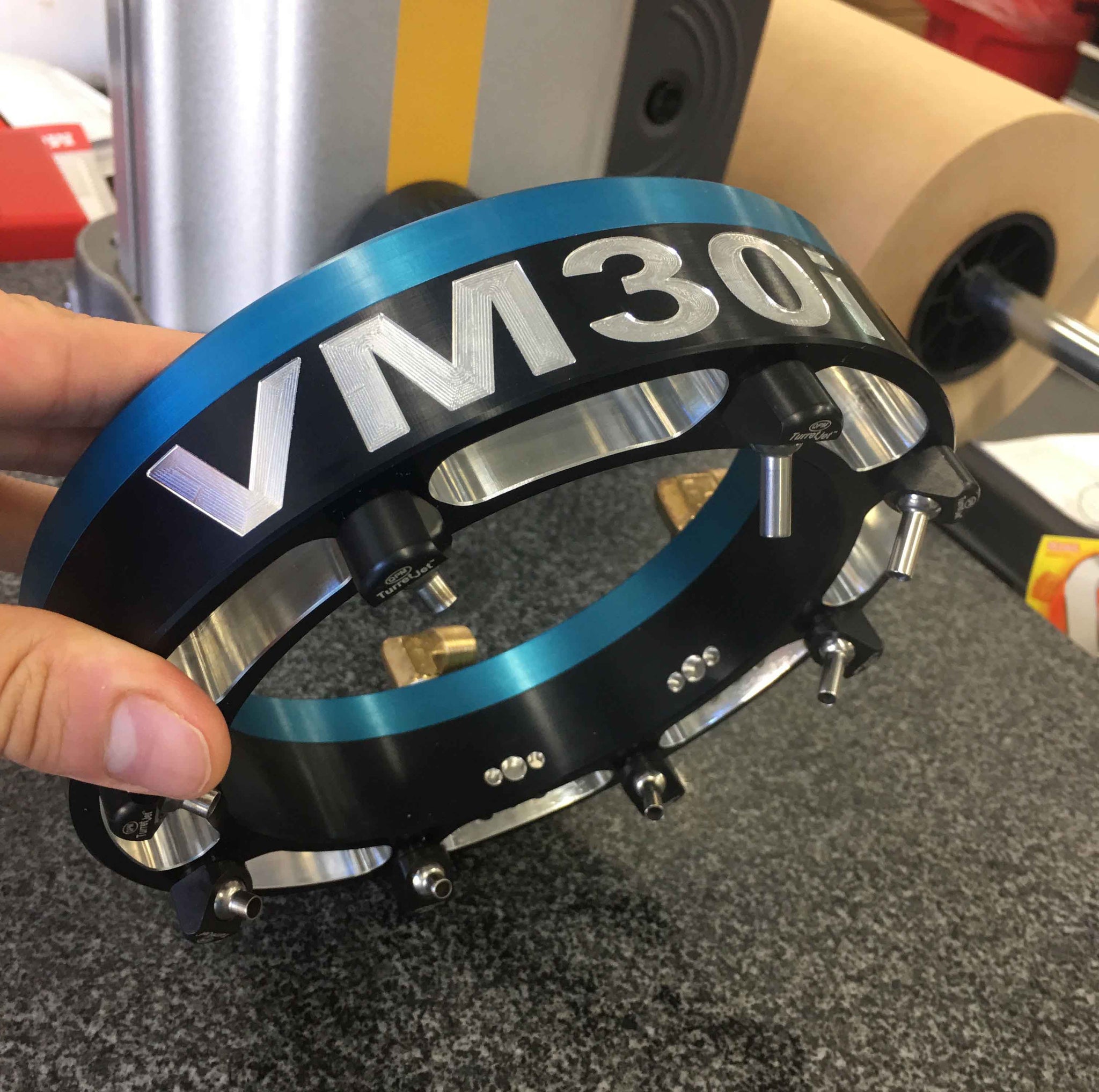 Hurco VM30i – Coolant Rings for Hurco